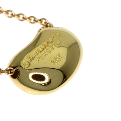TIFFANY&Co. Bean Necklace K18 Yellow Gold Ladies [Used]