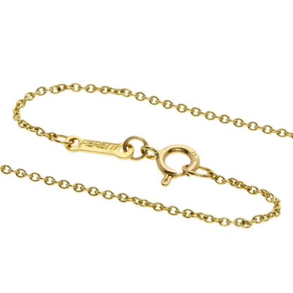 TIFFANY&Co. teardrop Necklace K18 Yellow Gold Ladies [Used]