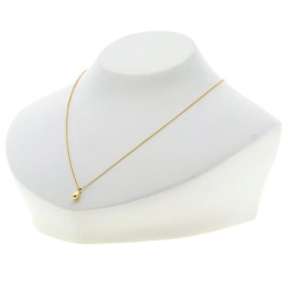 TIFFANY&Co. teardrop Necklace K18 Yellow Gold Ladies [Used]