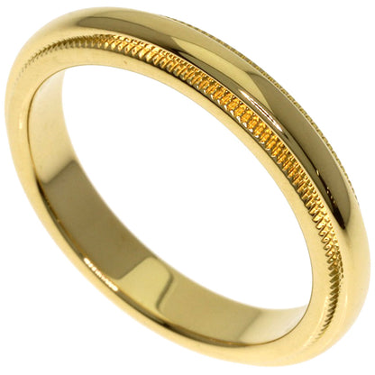 TIFFANY&Co. Milgrain Ring K18 Yellow Gold Ladies [Used]