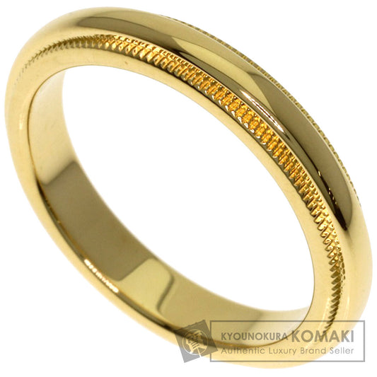 TIFFANY&Co. Milgrain Ring K18 Yellow Gold Ladies [Used]