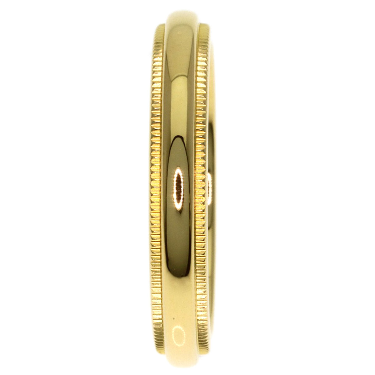 TIFFANY&Co. Milgrain Ring K18 Yellow Gold Ladies [Used]