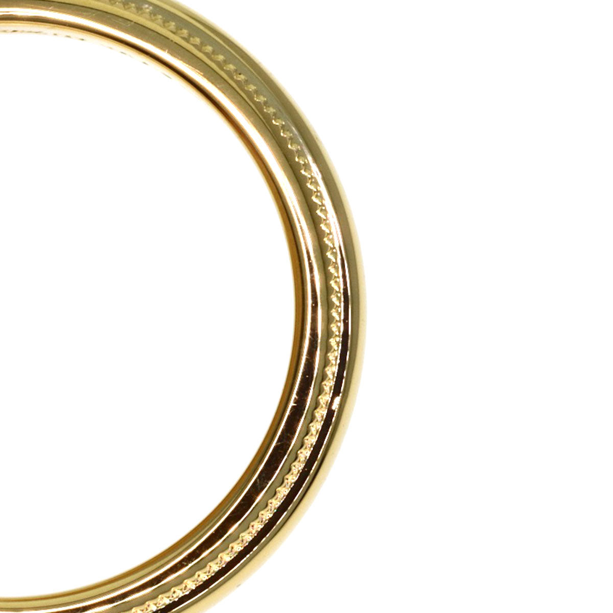 TIFFANY&Co. Milgrain Ring K18 Yellow Gold Ladies [Used]