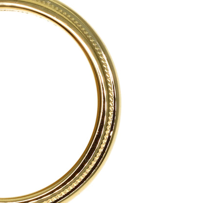TIFFANY&Co. Milgrain Ring K18 Yellow Gold Ladies [Used]
