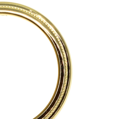 TIFFANY&Co. Milgrain Ring K18 Yellow Gold Ladies [Used]