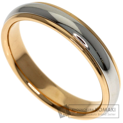 TIFFANY&Co. Milgrain Ring K18 Yellow Gold PT950Ladies [Used]