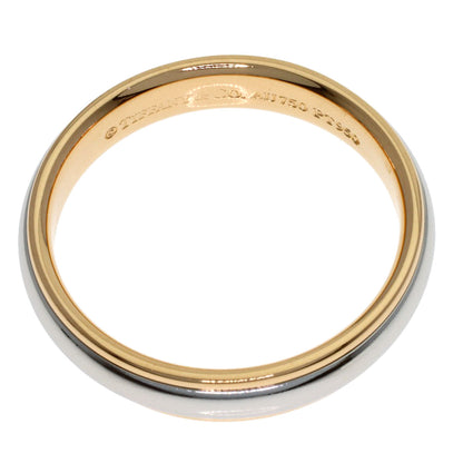 TIFFANY&Co. Milgrain Ring K18 Yellow Gold PT950Ladies [Used]