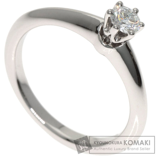 TIFFANY&Co. Solitaire Diamond Ring Platinum PT950 Ladies [Used]