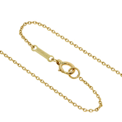 TIFFANY&Co. Open heart Necklace K18 Yellow Gold Ladies [Used]