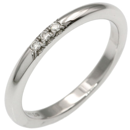 TIFFANY&Co. Forever 3P Diamond Ring Platinum PT950 Ladies [Used]