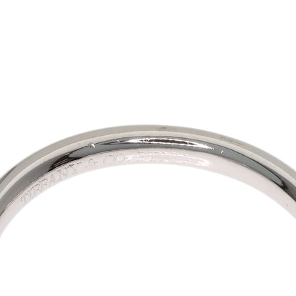 TIFFANY&Co. Curved band Diamond Ring Platinum PT950 Ladies [Used]