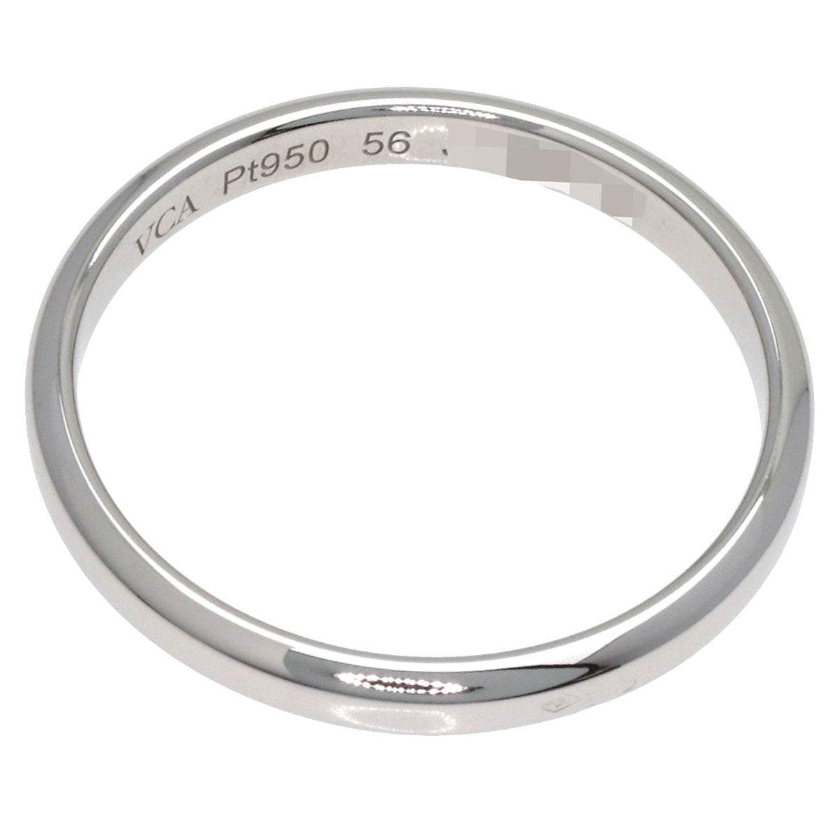 Van Cleef & Arpels Tandolmon Wedding Ring #56 Ring Platinum PT950 Ladies [Used]