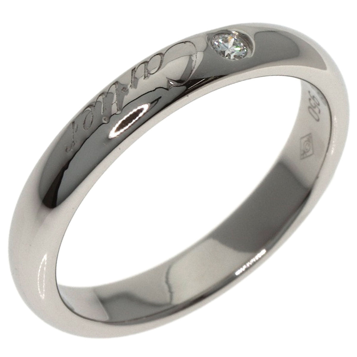 CARTIER Cartier C de Cartier Diamond #47 Ring Platinum PT950 Ladies [Used]