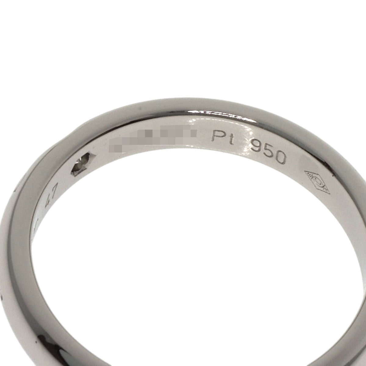 CARTIER Cartier C de Cartier Diamond #47 Ring Platinum PT950 Ladies [Used]