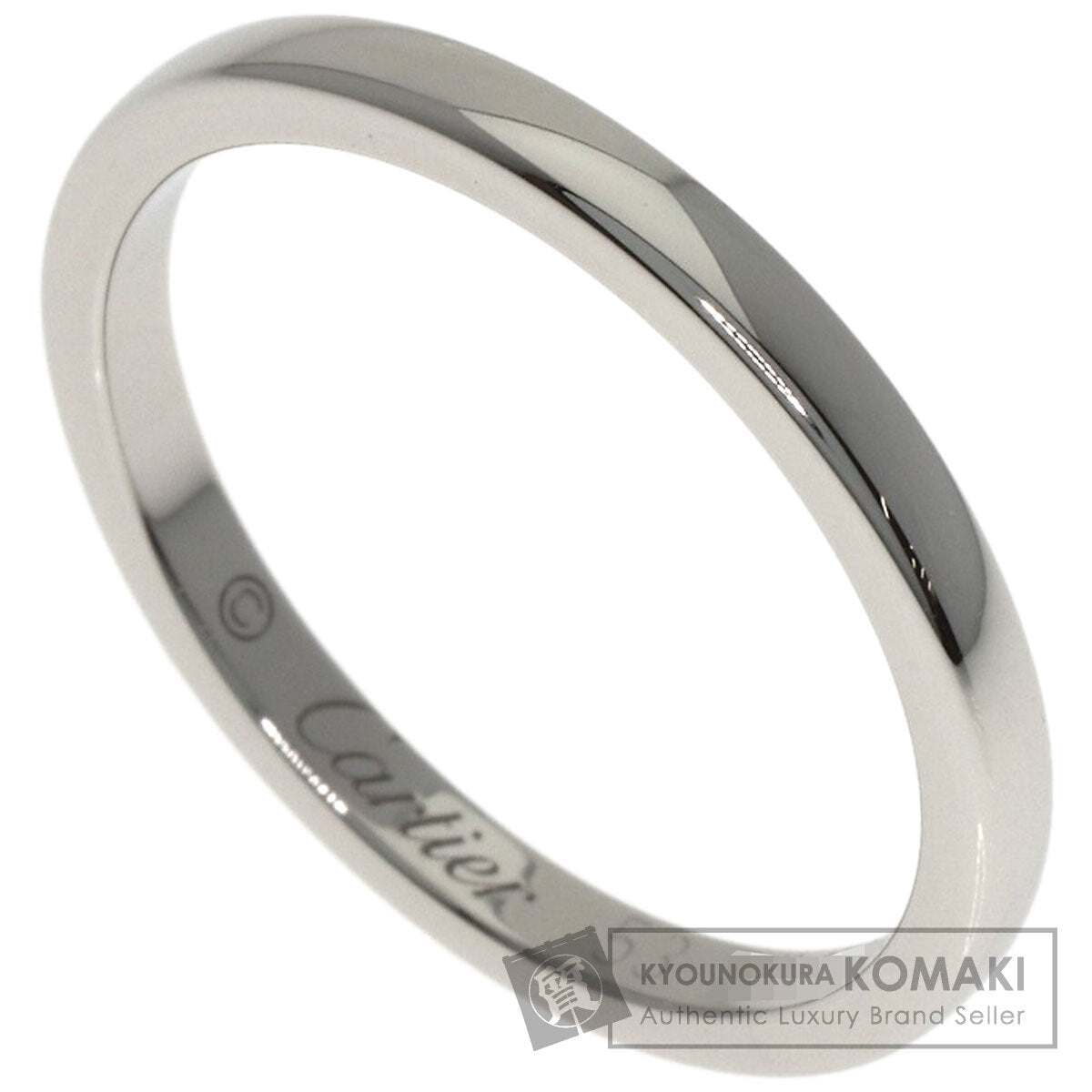CARTIER Wedding #53 Ring Platinum PT950 Ladies [Used]