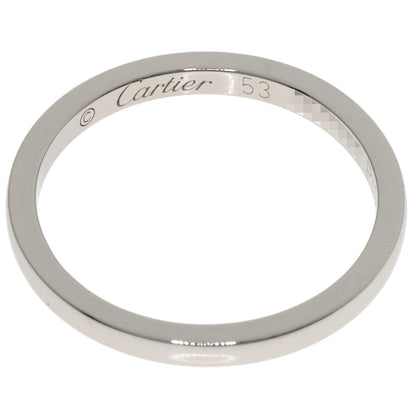 CARTIER Wedding #53 Ring Platinum PT950 Ladies [Used]