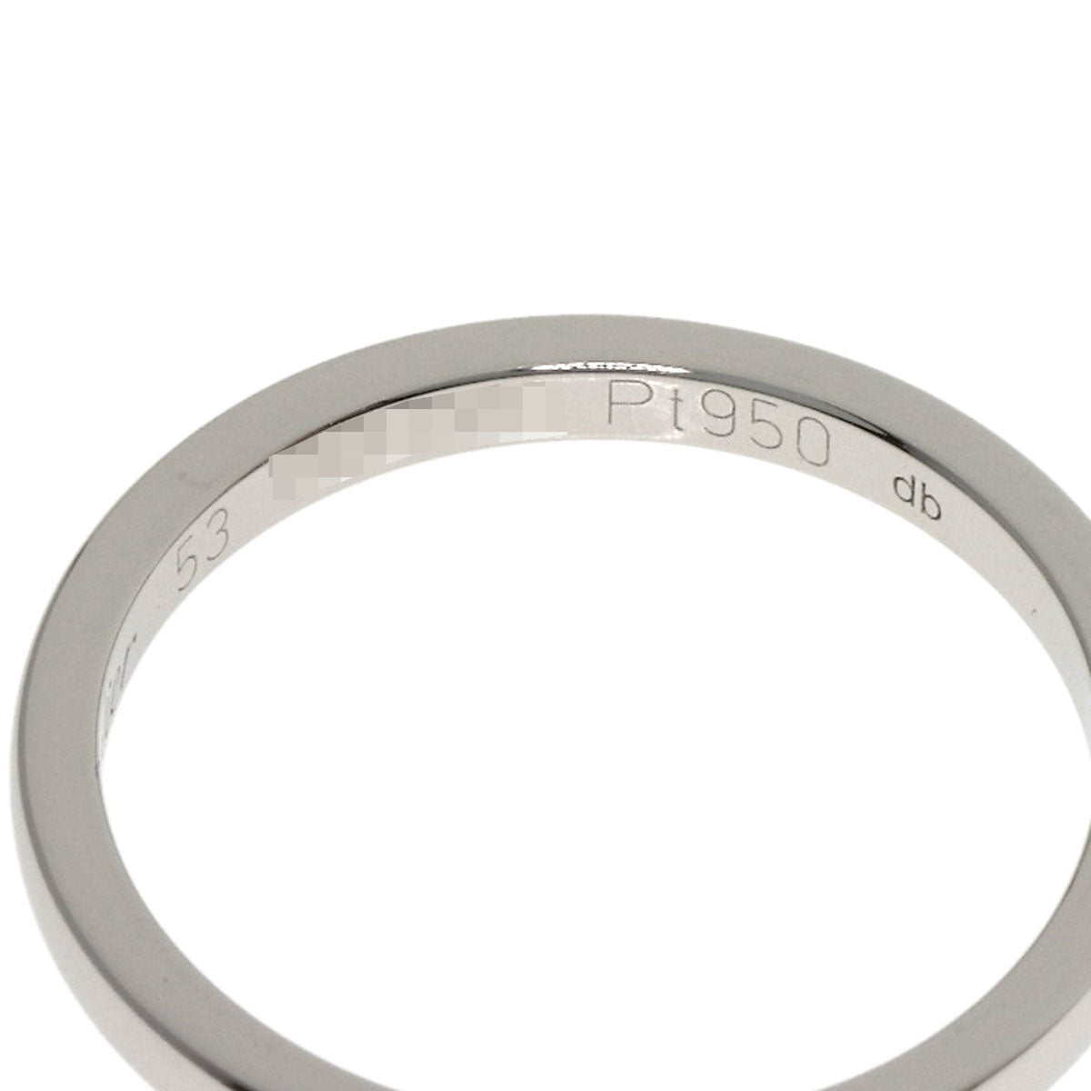 CARTIER Wedding #53 Ring Platinum PT950 Ladies [Used]