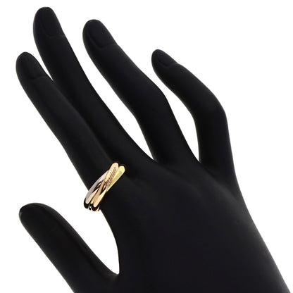 CARTIER Trinity SM #54 Current Model Ring K18 Yellow Gold 18K Pink GoldLadies [Used]