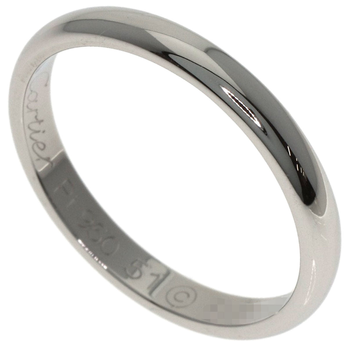 CARTIER Wedding #51 Ring Platinum PT950 Ladies [Used]