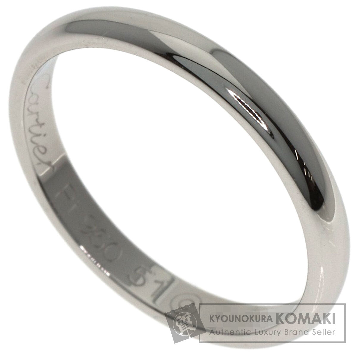 CARTIER Wedding #51 Ring Platinum PT950 Ladies [Used]