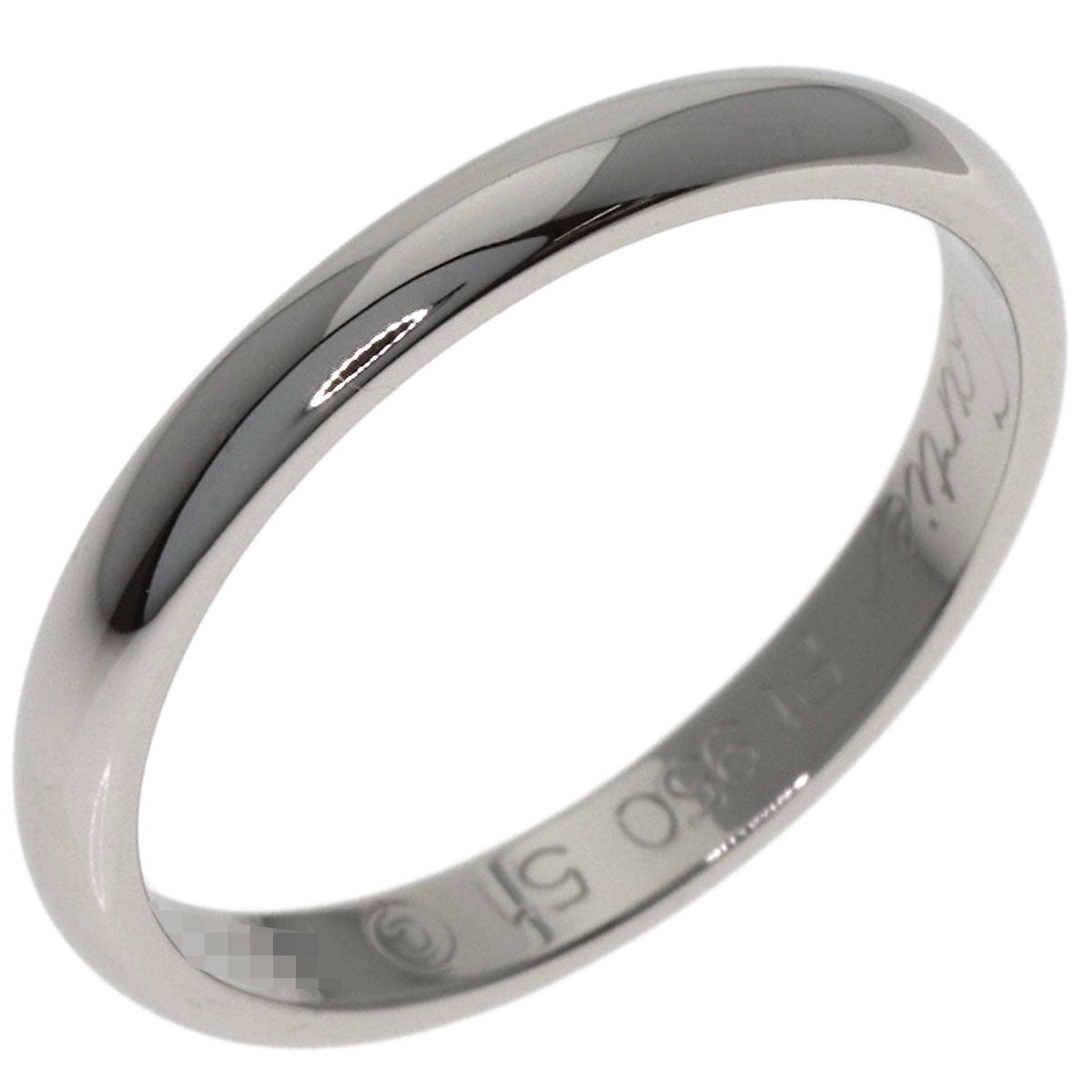 CARTIER Wedding #51 Ring Platinum PT950 Ladies [Used]