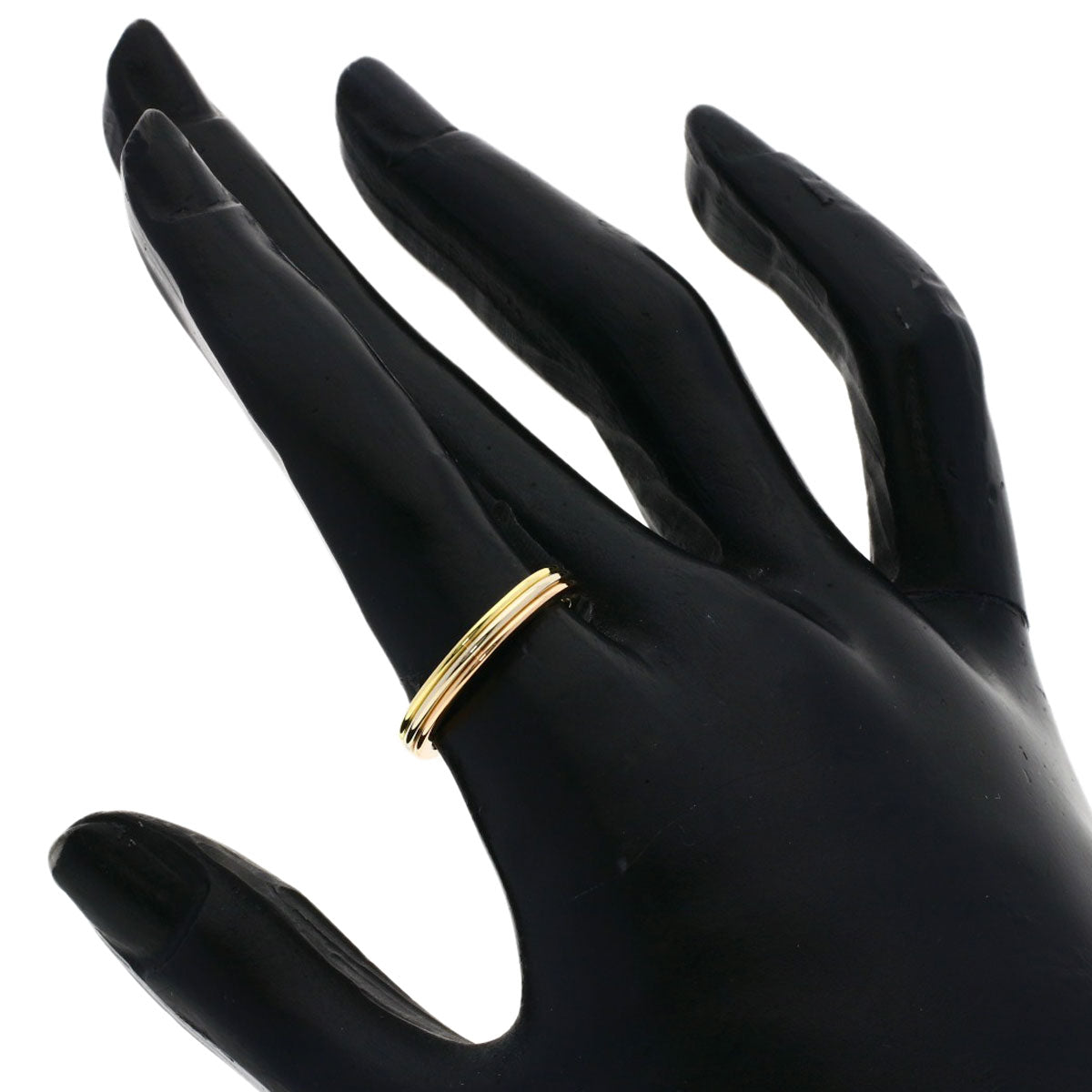 CARTIER Three colors # 53 Ring K18 Yellow Gold 18K Pink GoldLadies [Used]