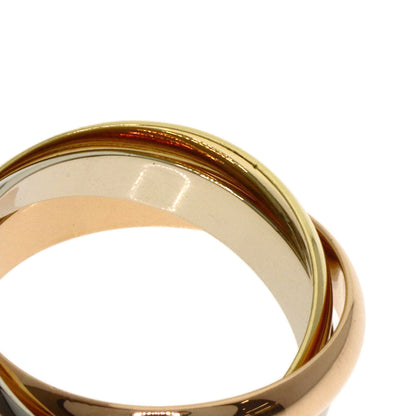 CARTIER Trinity #51 Ring K18 Yellow Gold K18 White GoldLadies [Used]