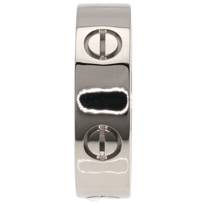 CARTIER love ring #58 Ring K18 White Gold Ladies [Used]