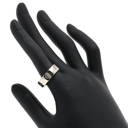 CARTIER love ring #58 Ring K18 White Gold Ladies [Used]