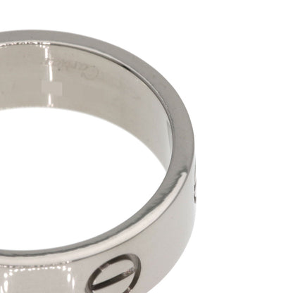 CARTIER love ring #58 Ring K18 White Gold Ladies [Used]