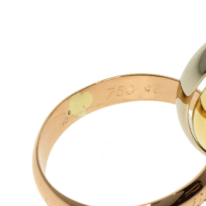 CARTIER Trinity #48 Ring K18 Yellow Gold K18 White GoldLadies [Used]