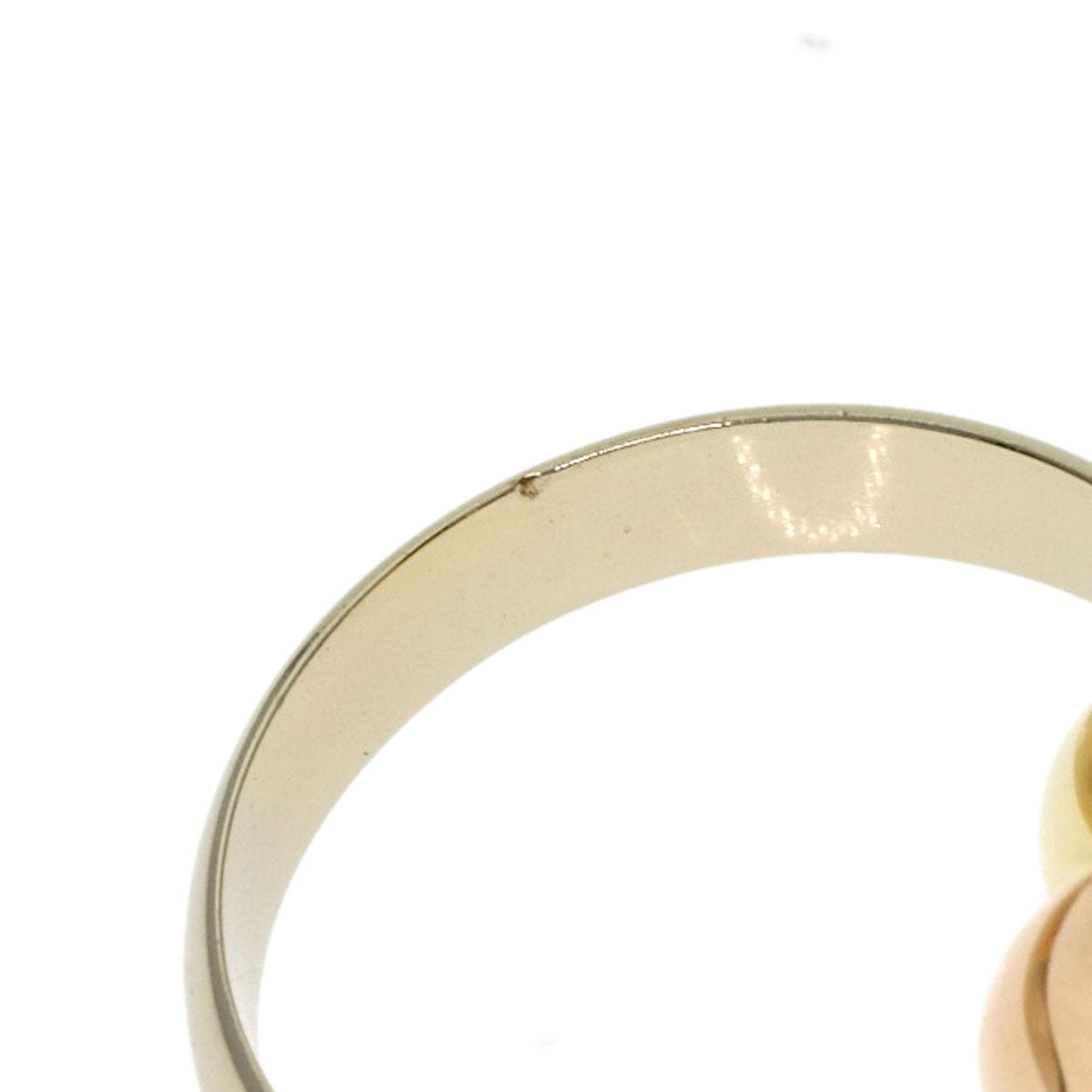 CARTIER Trinity #48 Ring K18 Yellow Gold K18 White GoldLadies [Used]
