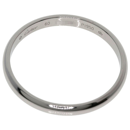 CARTIER Wedding #60 Ring Platinum PT950 Ladies [Used]
