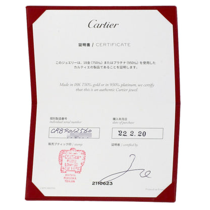 CARTIER Wedding #60 Ring Platinum PT950 Ladies [Used]