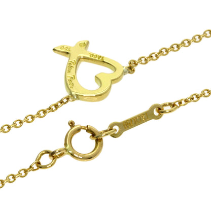 TIFFANY&Co. Loving Heart Mini Necklace K18 Yellow Gold Ladies [Used]