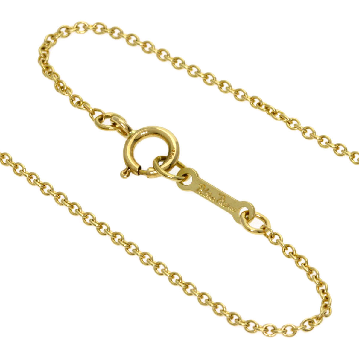 TIFFANY&Co. Loving Heart Mini Necklace K18 Yellow Gold Ladies [Used]