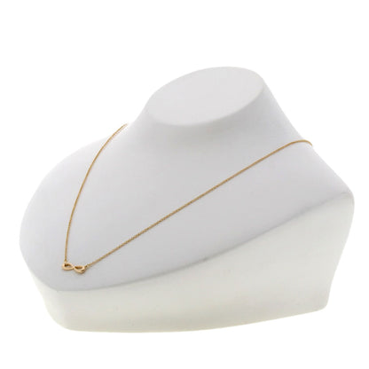 TIFFANY&Co. Infinity Necklace K18 Pink Gold Ladies [Used]