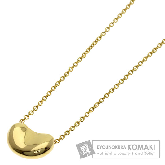 TIFFANY&Co. Bean Necklace K18 Yellow Gold Ladies [Used]