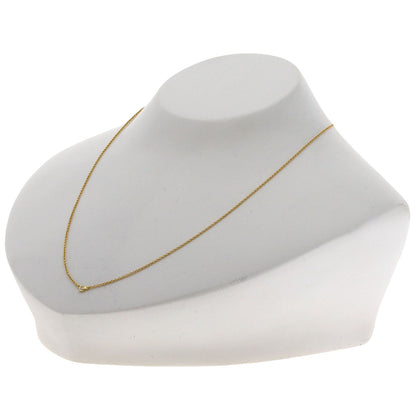 TIFFANY&Co. By The Yard 1P Diamond Necklace K18 Yellow Gold Ladies [Used]