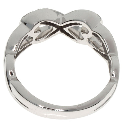 TIFFANY&Co. Loving Heart Diamond Ring K18 White Gold Ladies [Used]