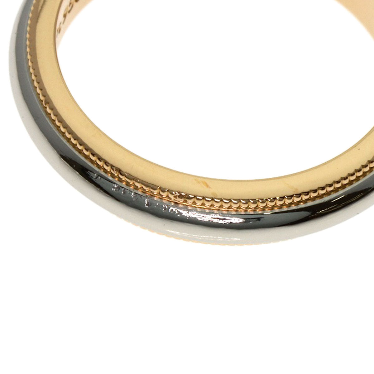 TIFFANY&Co. Milgrain Ring Platinum PT950 18K Pink GoldLadies [Used]