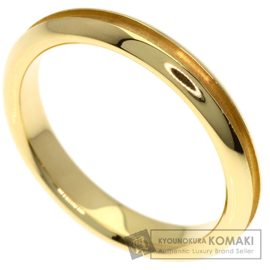 TIFFANY&Co. Grooved Ring K18 Yellow Gold Ladies [Used]
