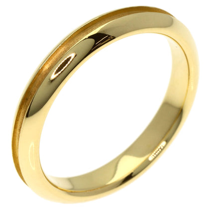 TIFFANY&Co. Grooved Ring K18 Yellow Gold Ladies [Used]