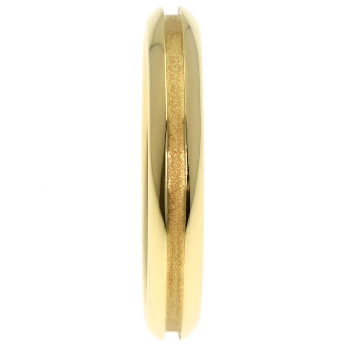 TIFFANY&Co. Grooved Ring K18 Yellow Gold Ladies [Used]