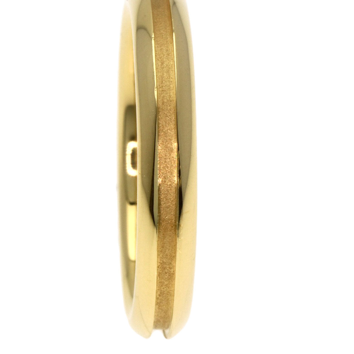 TIFFANY&Co. Grooved Ring K18 Yellow Gold Ladies [Used]