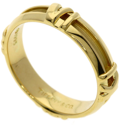 TIFFANY&Co. Atlas Ring K18 Yellow Gold Ladies [Used]