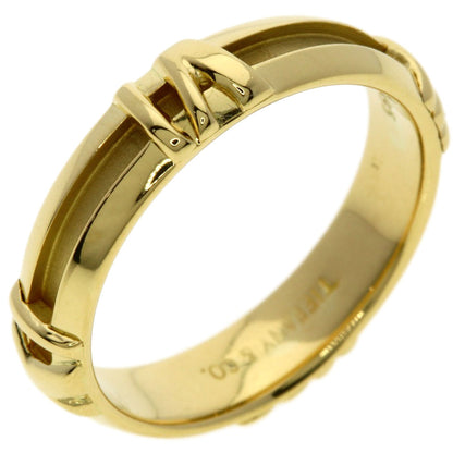 TIFFANY&Co. Atlas Ring K18 Yellow Gold Ladies [Used]