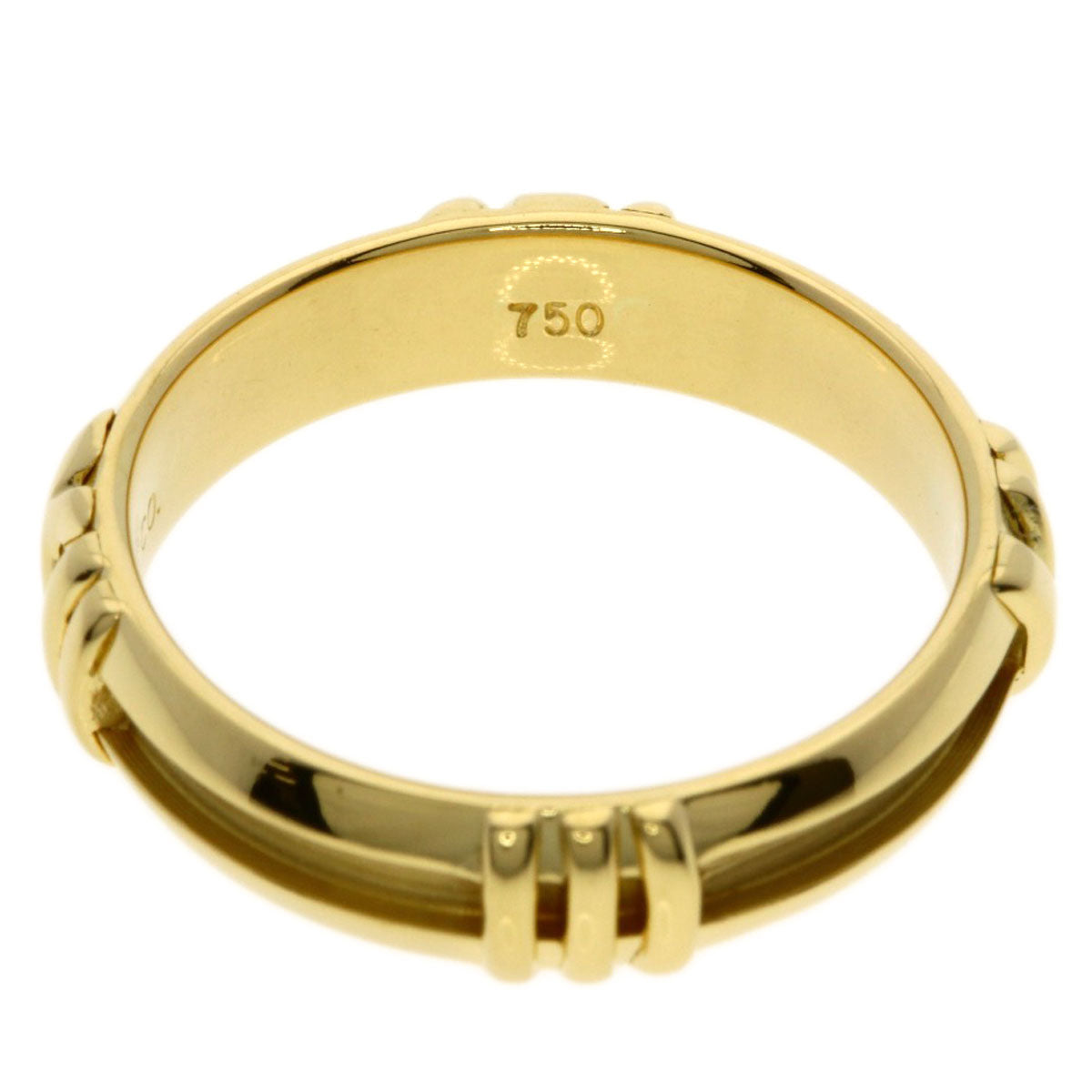 TIFFANY&Co. Atlas Ring K18 Yellow Gold Ladies [Used]
