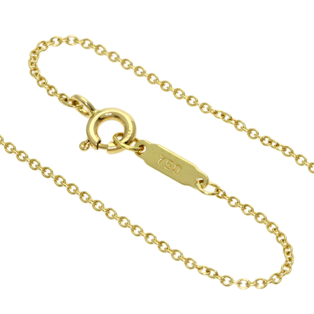 TIFFANY&Co. Pintide Heart Necklace K18 Yellow Gold Ladies [Used]