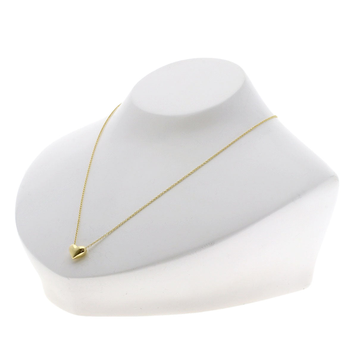 TIFFANY&Co. Pintide Heart Necklace K18 Yellow Gold Ladies [Used]